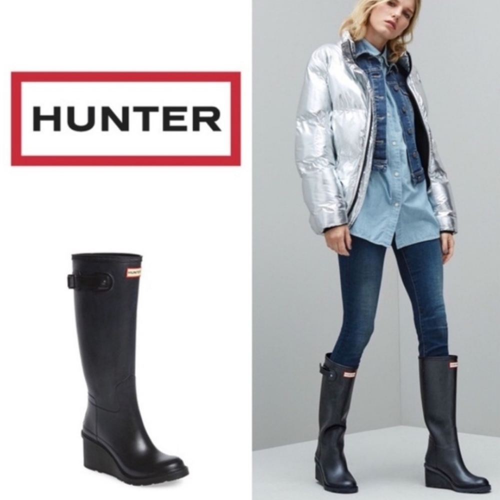 Hunter Original Refined Wedge Rain Boot